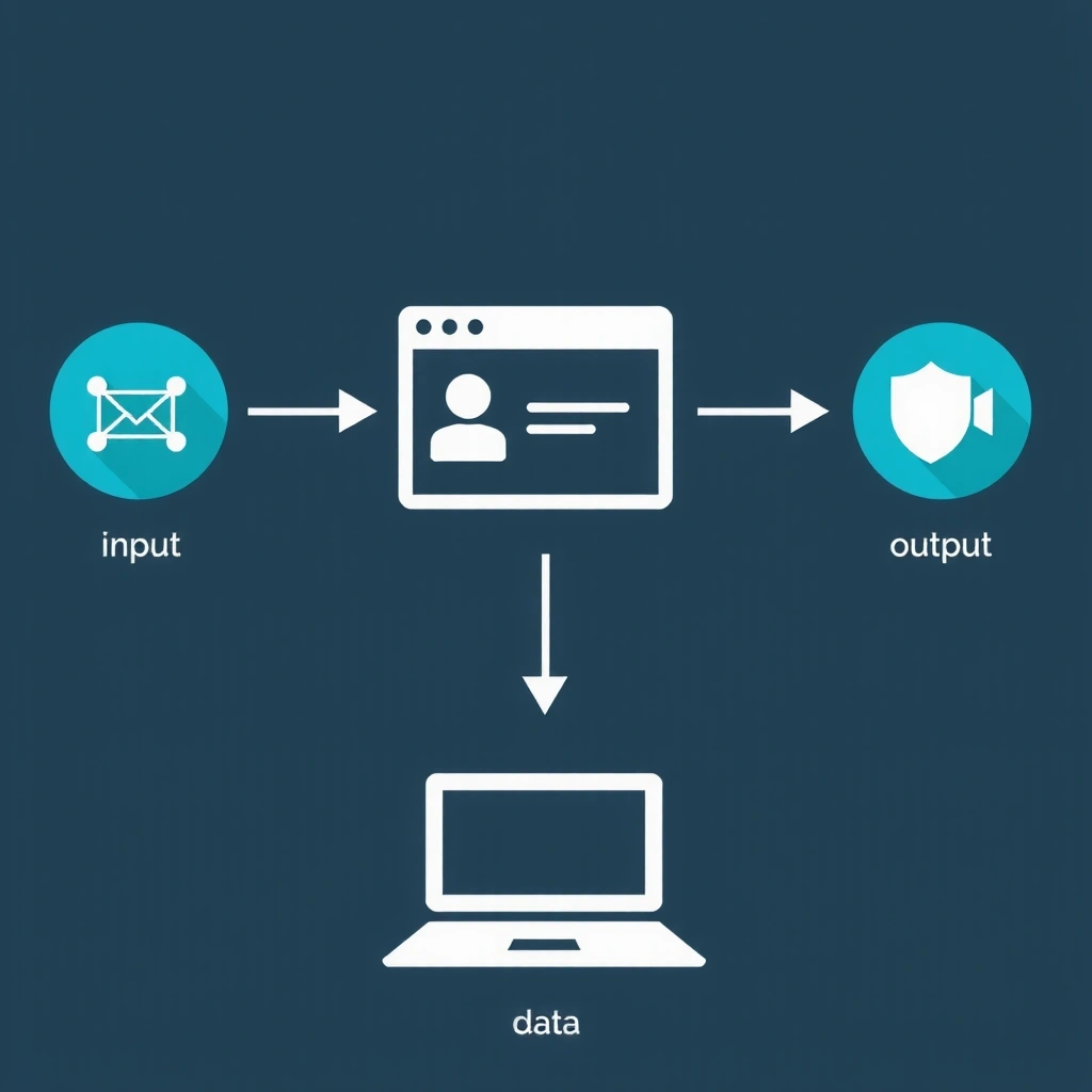 Schemat przepływu danych